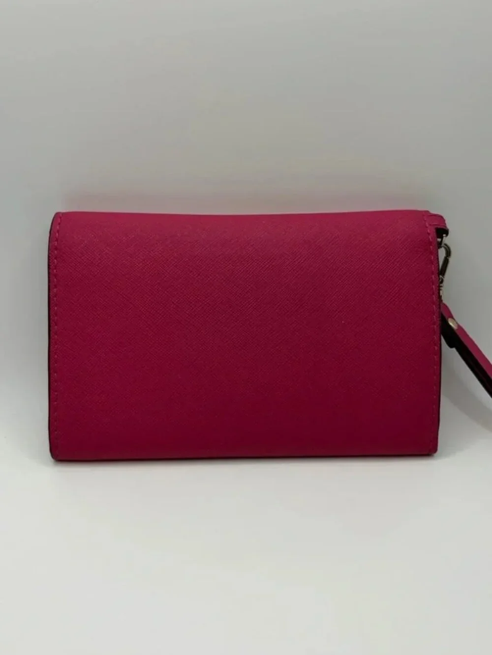 Kate Spade Fuchsia Saffiano Wristlet Clutch